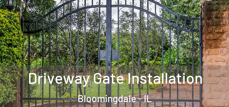 Driveway Gate Installation Bloomingdale - IL
