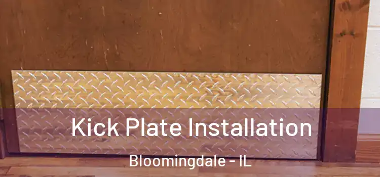 Kick Plate Installation Bloomingdale - IL